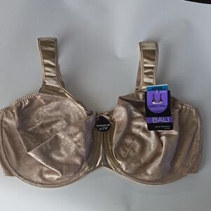 Bali Minimizer Satin Tracings Bra 40DDD